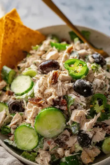 Cherry Jalapeno Chicken Salad