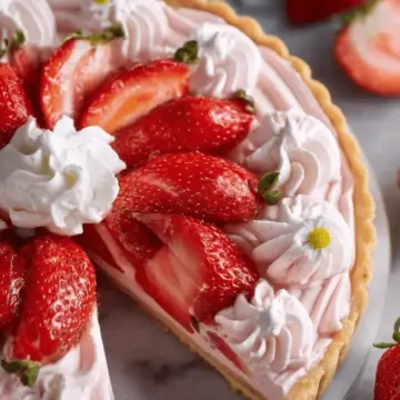 Whipped Strawberry Tart