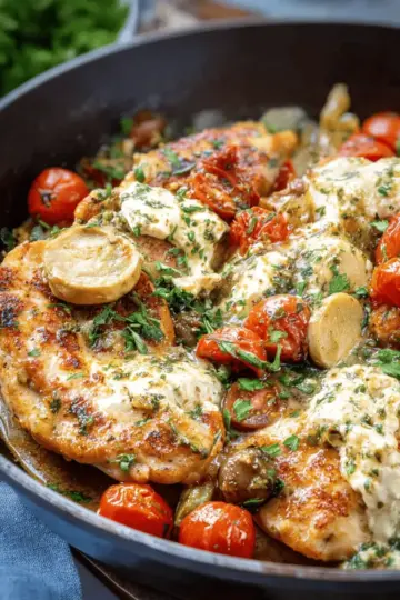 Mediterranean Chicken Skillet