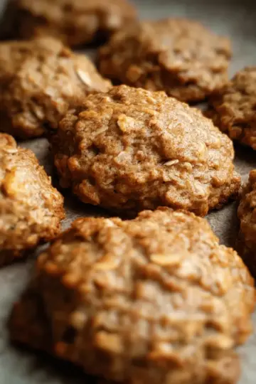 Clean Banana Oat Cookies
