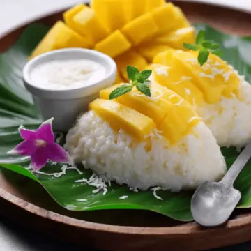 Mango sticky rice