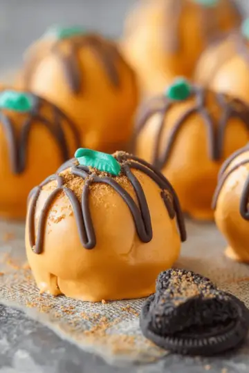 Pumpkin Oreo Balls