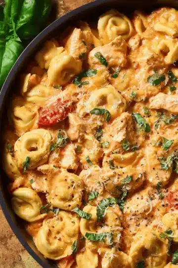 CrockPot Chicken Tortellini