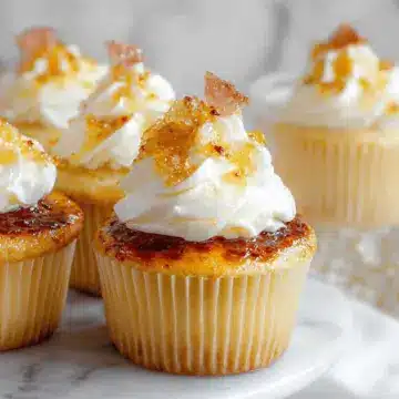 Crème Brûlée Cupcakes