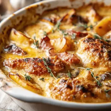 French Chicken Casserole a la Normande