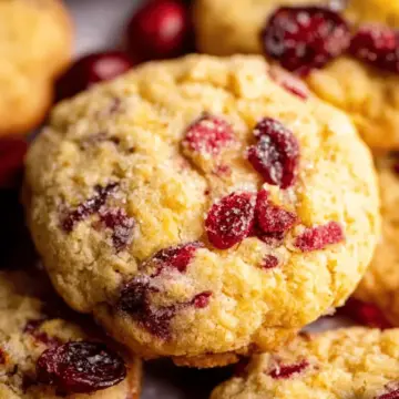 Home » Recipes » Cookies Orange Cranberry Cookies