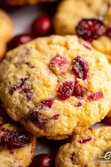 Home » Recipes » Cookies Orange Cranberry Cookies