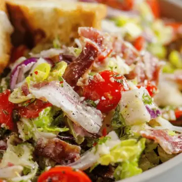 Italian Grinder Salad (Chopped Sub Salad)