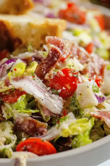 Italian Grinder Salad (Chopped Sub Salad)
