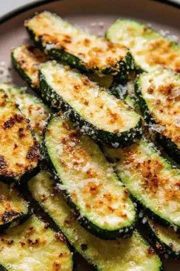 Roasted Zucchini with Parmesan
