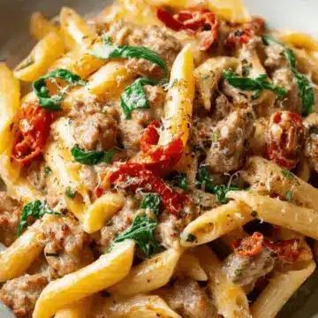 Tuscan Sausage Pasta