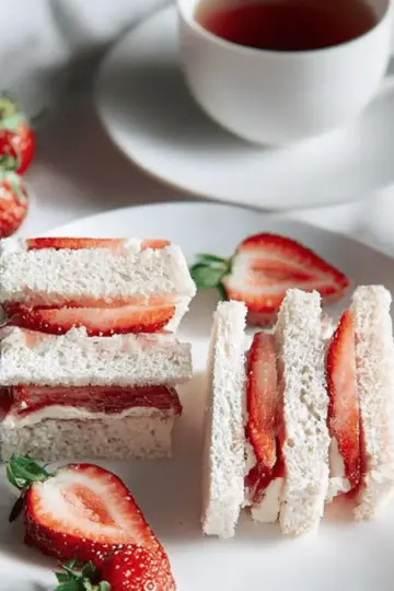 Strawberry Tea Sandwiches