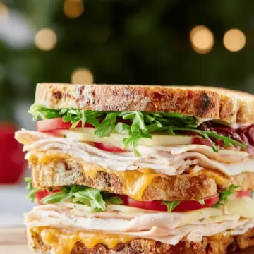 Turkey Apple Cheddar Sandwich