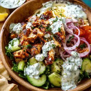 Chicken Tzatziki Bowls