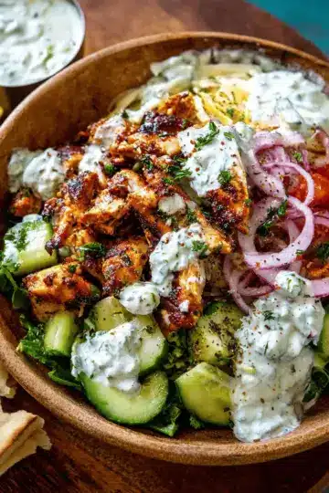 Chicken Tzatziki Bowls