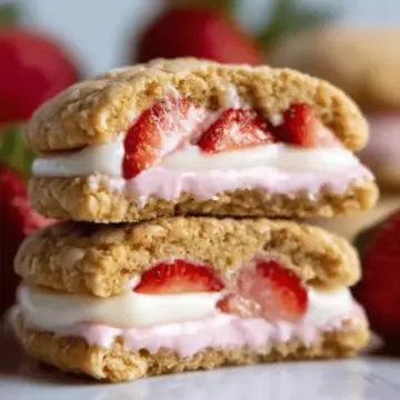 Strawberry Cheesecake Cookies