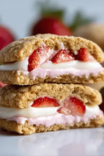 Strawberry Cheesecake Cookies