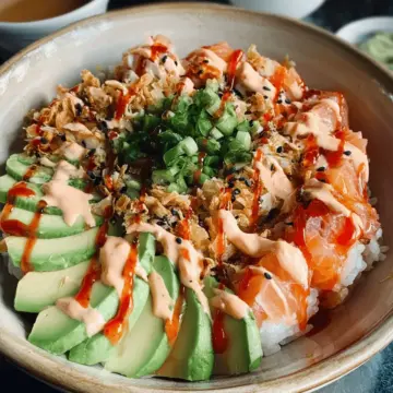 Crunch Roll Sushi Bowl