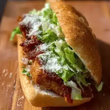 Crunchy Chicken Caesar Sandwich