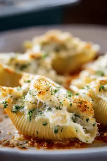 Seafood-Stuffed Shells Recipe