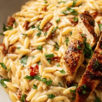 Cajun Chicken Orzo