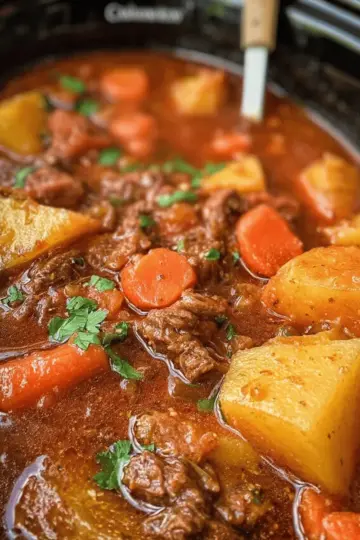 Slow Cooker Poor Man’s Stew