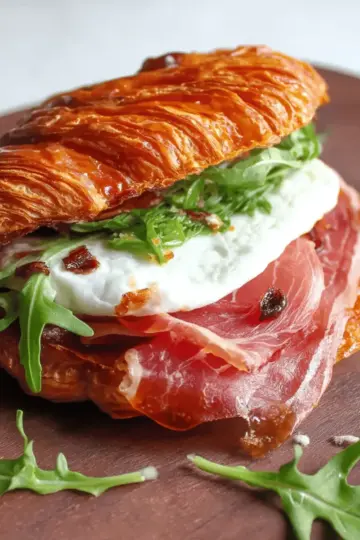 Le croissant sandwich : Crodwich