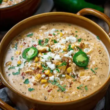Street Corn White Chicken Chili