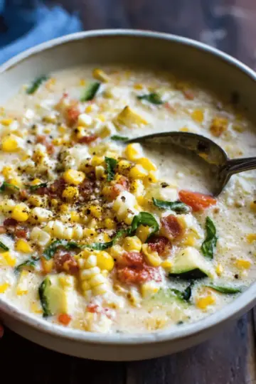 Summer Corn Chowder Soup