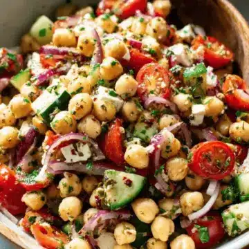 Mediterranean Chickpea Salad
