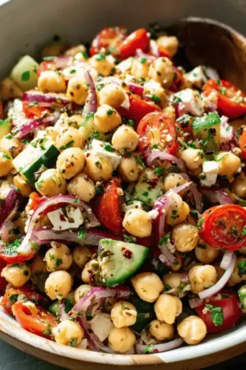 Mediterranean Chickpea Salad