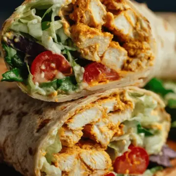 Honey Mustard Chicken Wrap