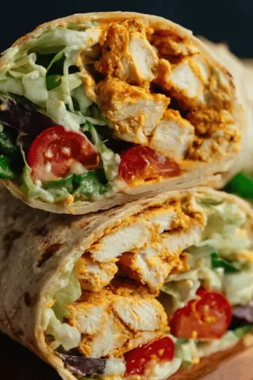 Honey Mustard Chicken Wrap