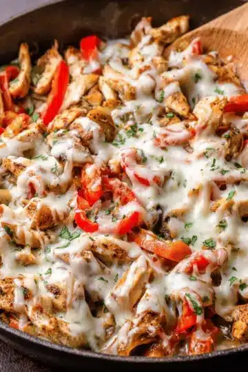 Chicken Cheesesteak Skillet