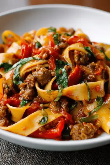 Italian Drunken Noodles