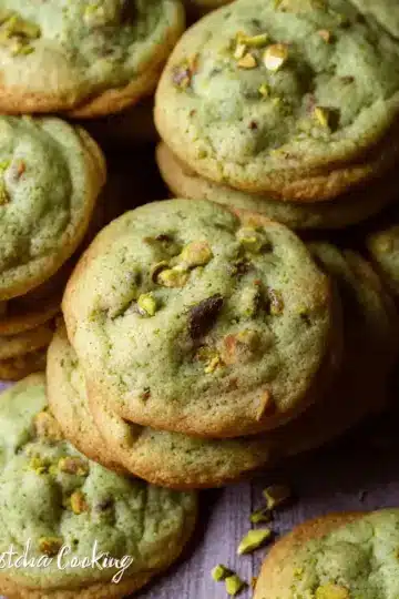 Pistachio Pudding Cookies