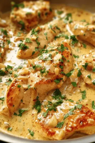 Creamy Garlic Chicken