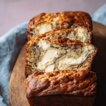 Cream Cheese Banana Bread