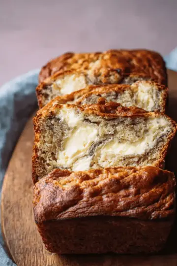 Cream Cheese Banana Bread