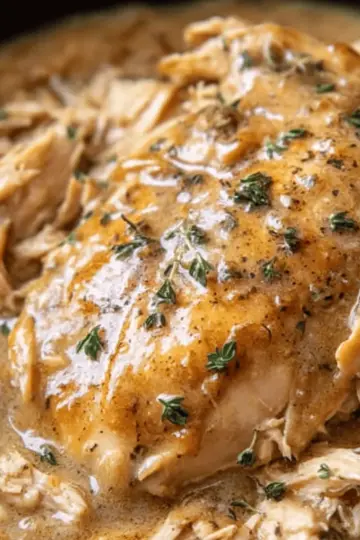Crockpot Chicken & Gravy