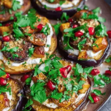 Mediterranean-Style Roasted Eggplant Recipe