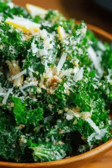 Lemon Parmesan Kale Salad