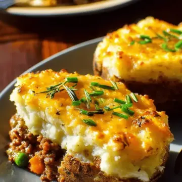 Shepherd’s Pie Baked Potatoes