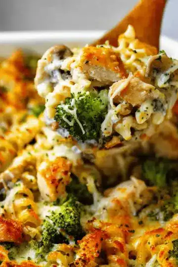 Healthier Broccoli Chicken Casserole