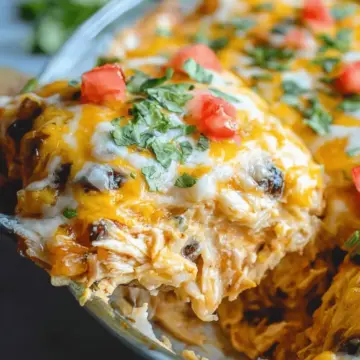 Chicken Burrito Casserole