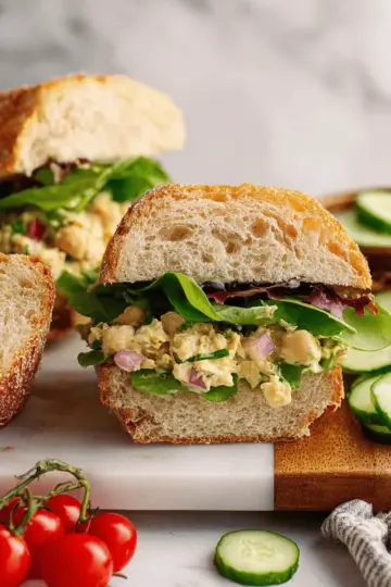 Chickpea Salad Sandwich