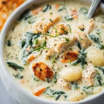 Olive Garden Chicken Gnocchi Soup