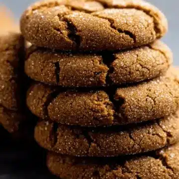 Seriously Soft Molasses Cookies