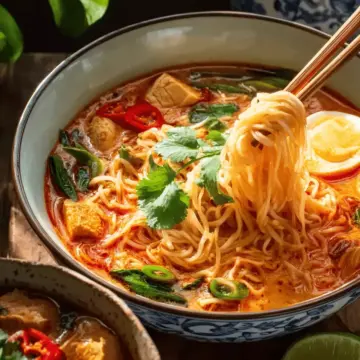 Thai Red Curry Noodle Soup