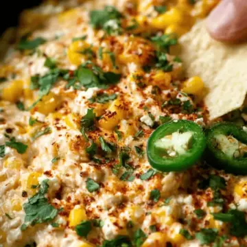 Crockpot Mexican Street Corn Dip